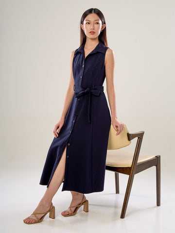 Collared Button Down Dress