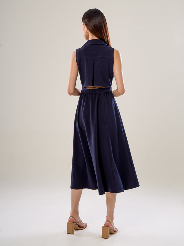 Collared Button Down Dress