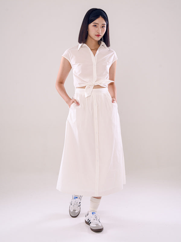 Cotton Shirt Dress