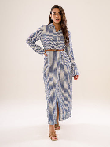 Shirt Dress With Belt