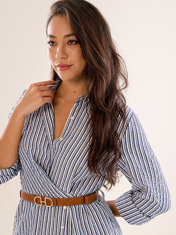 Shirt Dress With Belt