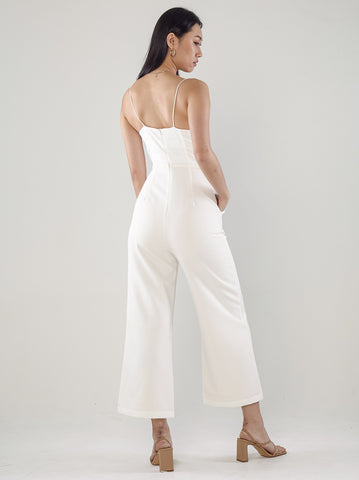 Cowl-Neck Jumpsuit