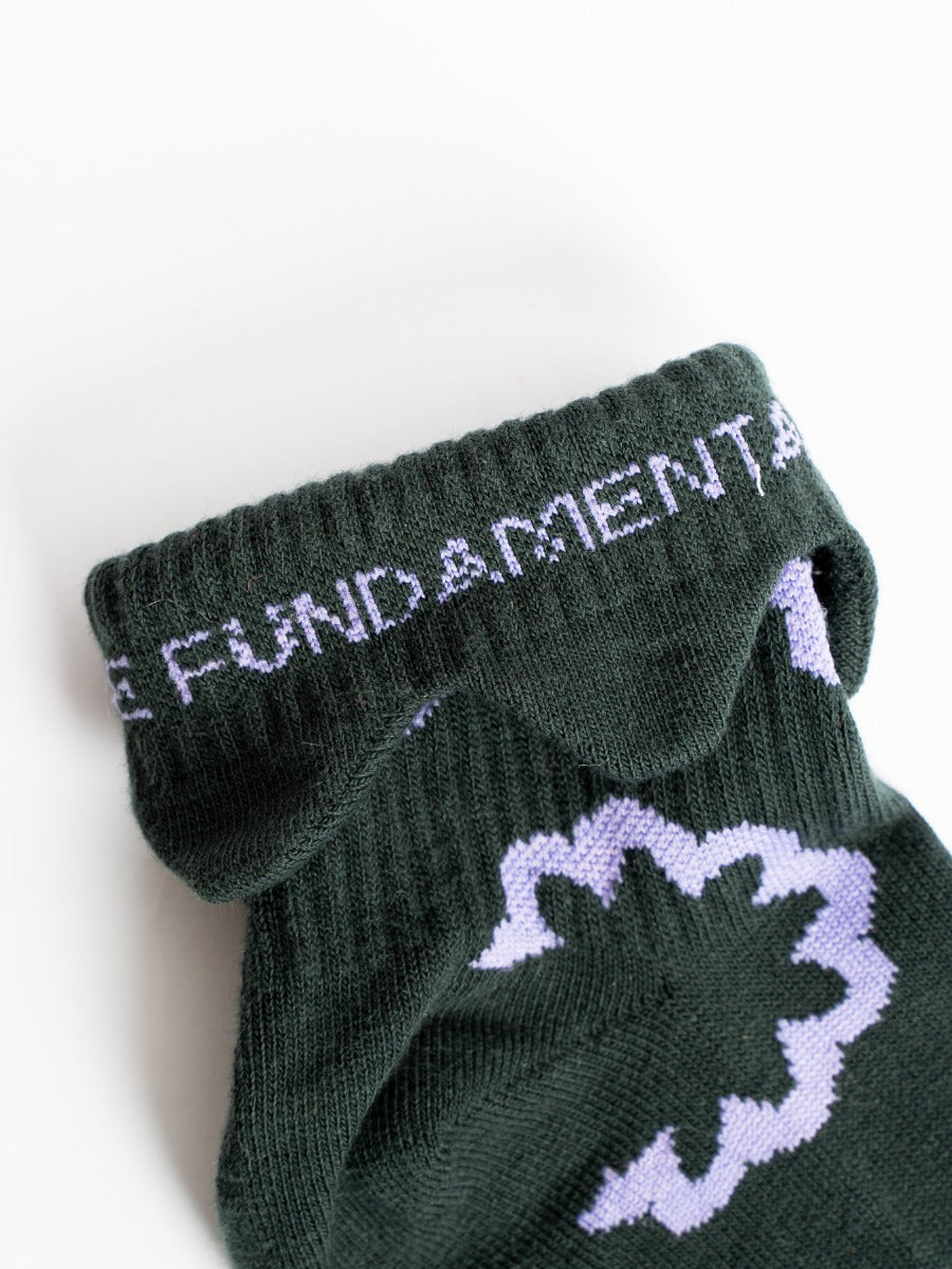 GOODPAIRSOCKS - Bloom-Patterned Crew Socks