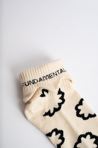 GOODPAIRSOCKS - Bloom-Patterned Crew Socks