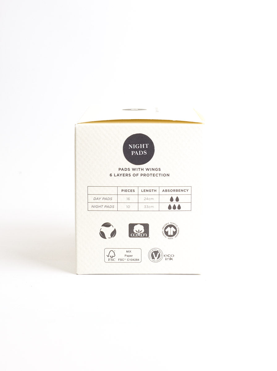 Bobble - Organic Cotton Night Pads / Maternity Pads