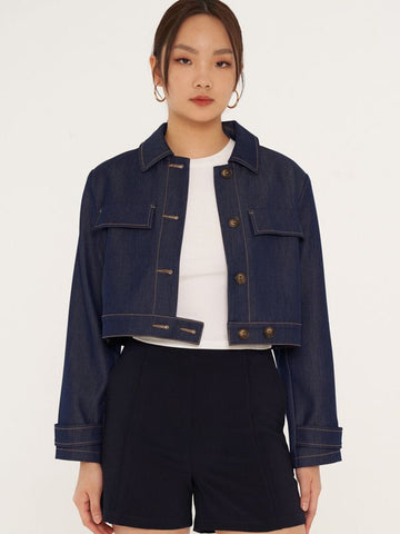 Boxy Cropped Cardigan