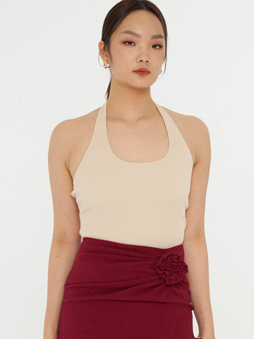 Knit Halter Top