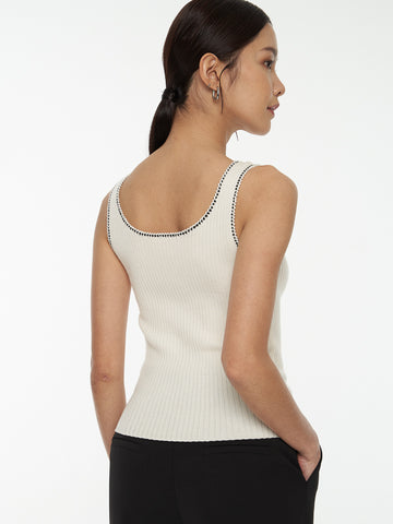Fitted Knit Tank Top