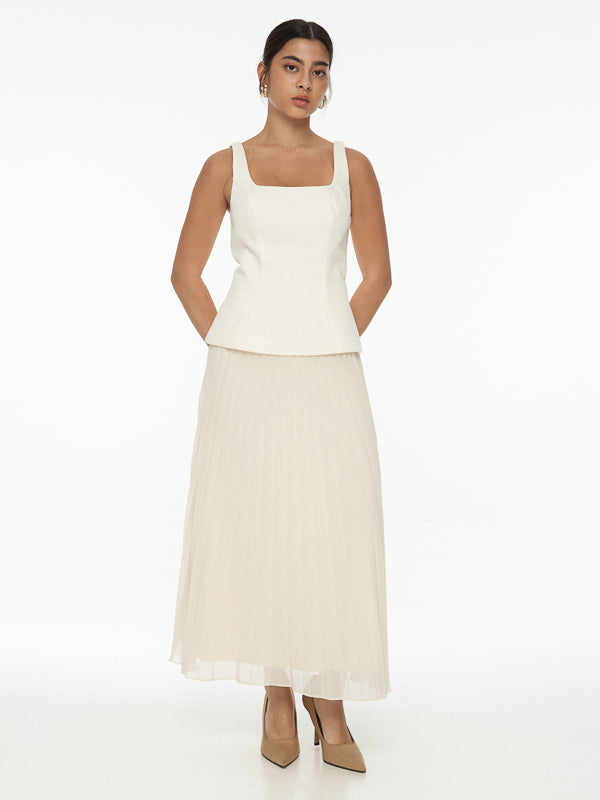 Scoop Neck Cotton Top
