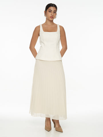 Scoop Neck Cotton Top