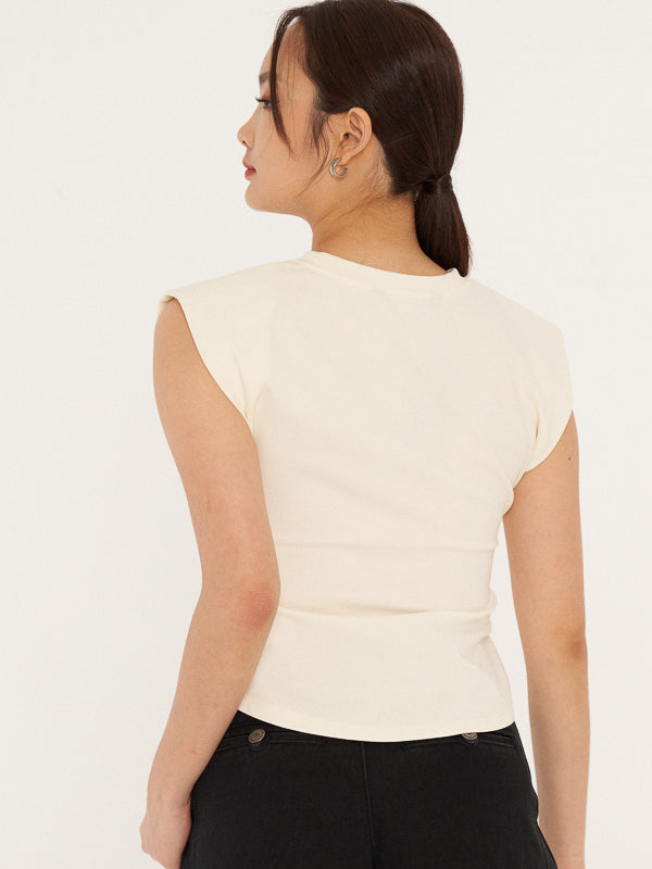 Padded Shoulder Muscle Tee