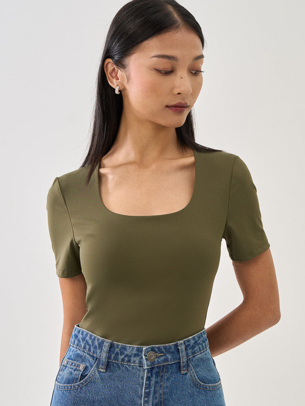 SupraSoft™️ Short-sleeve Scoop Neck Tee