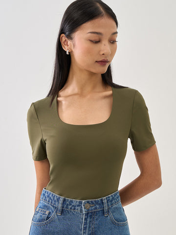 SupraSoft™️ Short-sleeve Scoop Neck Tee
