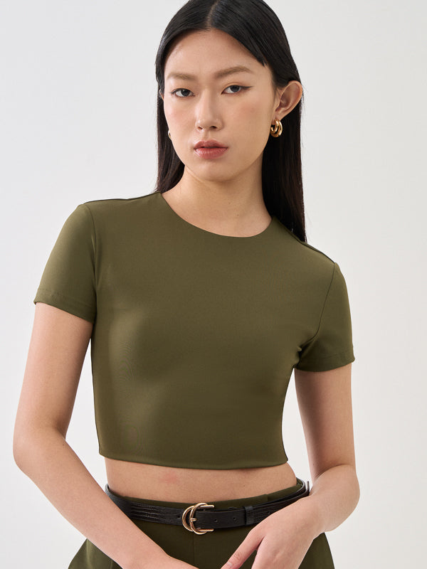 SupraSoft™️ Crew Cropped Tee