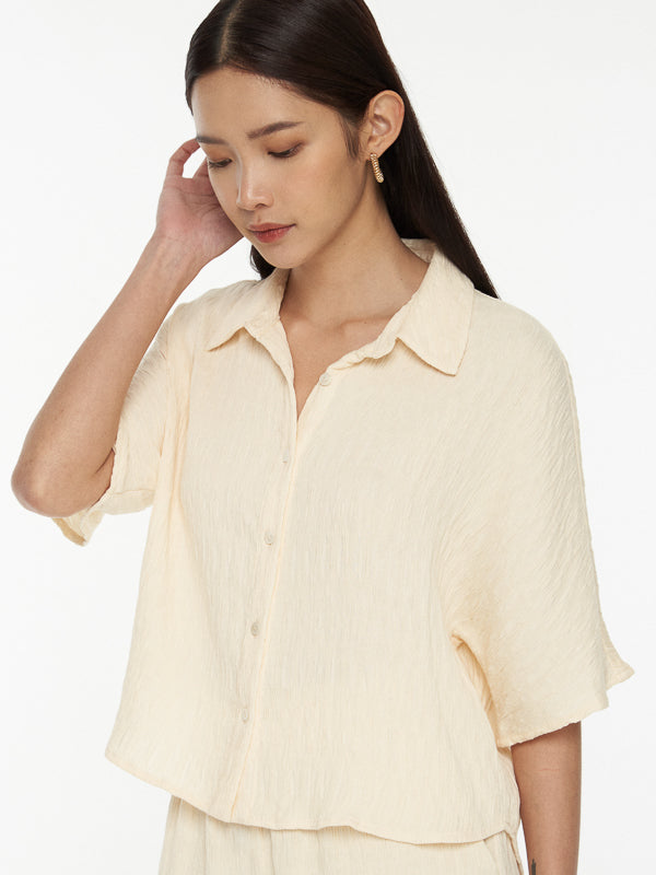 Collared Boxy Shirt