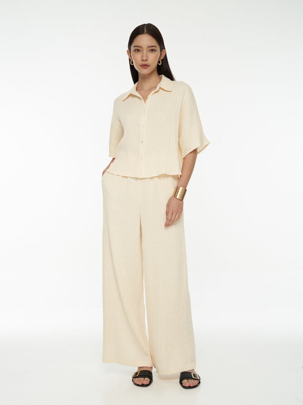 Collared Boxy Shirt