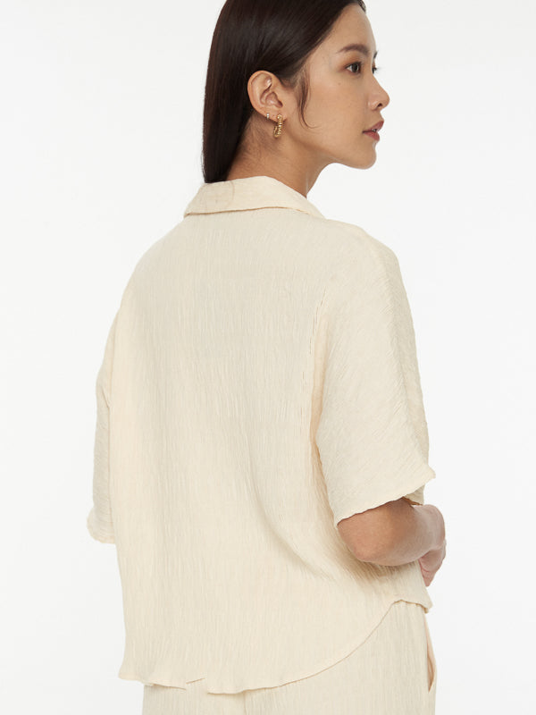 Collared Boxy Shirt