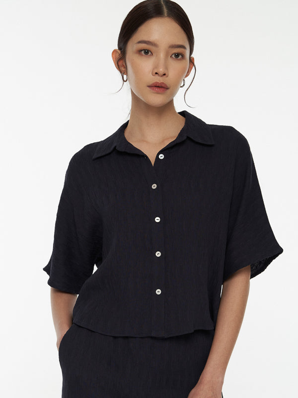Collared Boxy Shirt