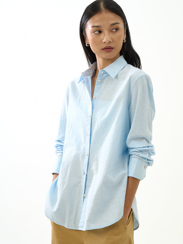The Summer Shirt-Baby Blue