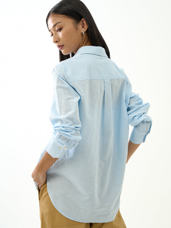 The Summer Shirt-Baby Blue