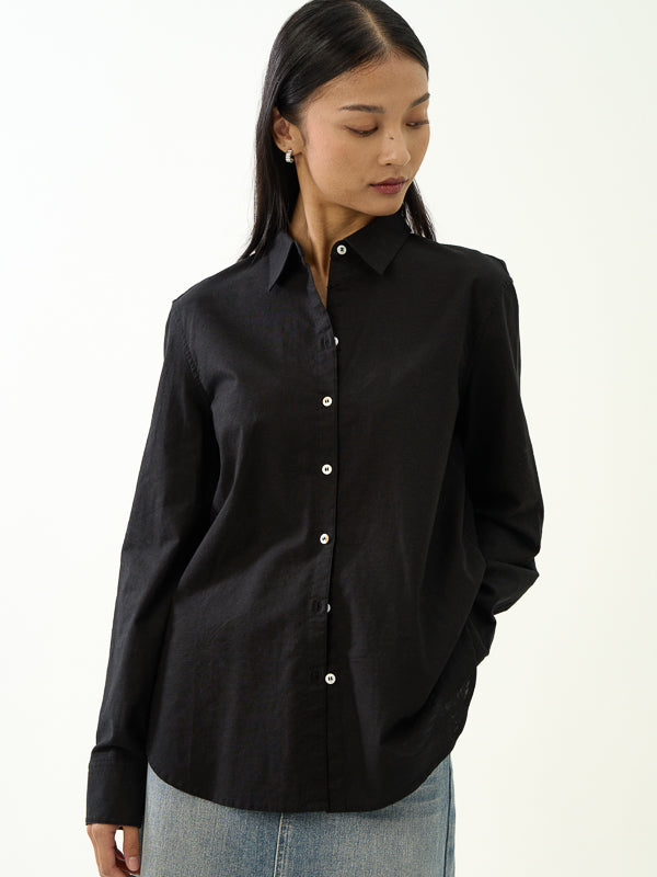 The Summer Shirt-Black
