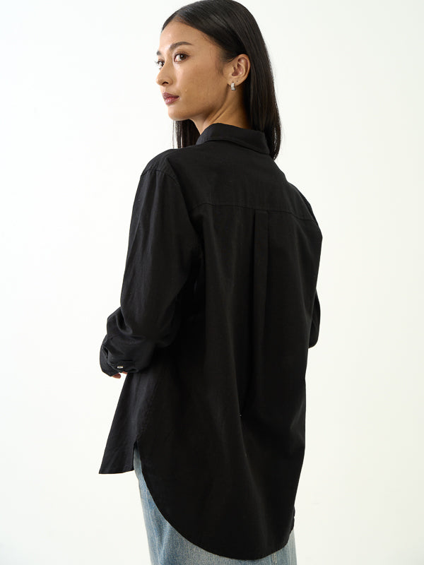 The Summer Shirt-Black