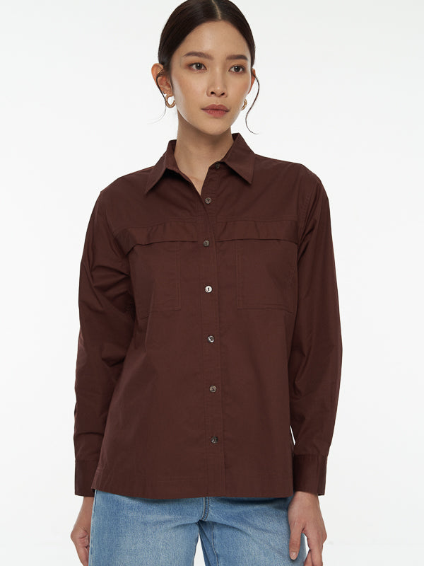 Oversized Cotton Shirt