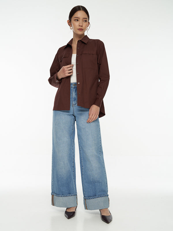 Oversized Cotton Shirt