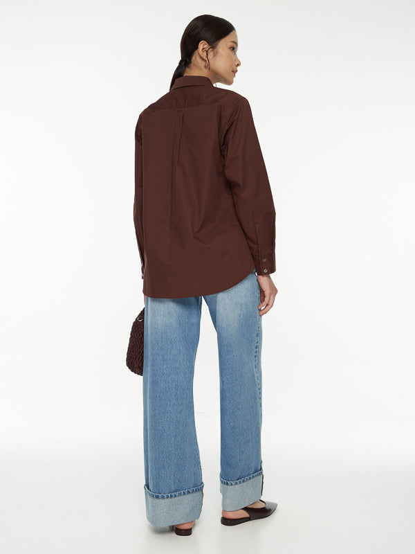 Oversized Cotton Shirt