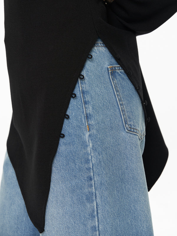 Asymmetrical Long Sleeve Top