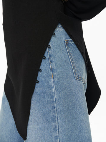 Asymmetrical Long Sleeve Top