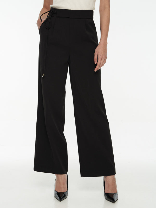 Crease-Leg Trousers