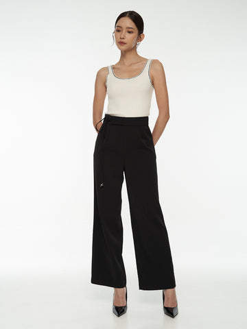 Crease-Leg Trousers