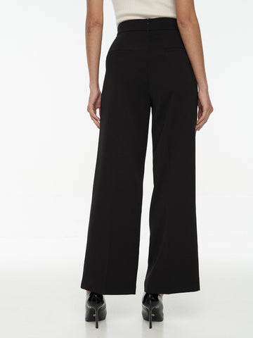 Crease-Leg Trousers