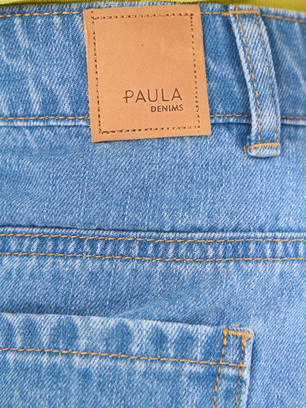 Denim A-Line Skirt