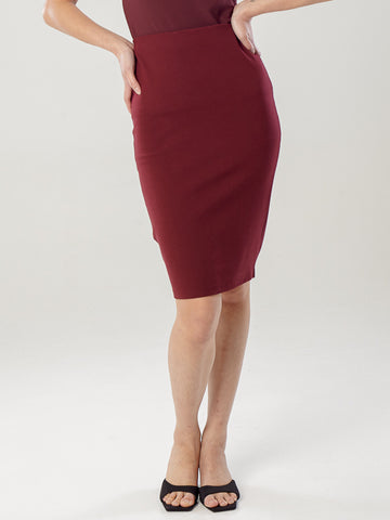 Knit Pencil Skirt