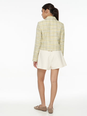 Cropped Tweed Jacket