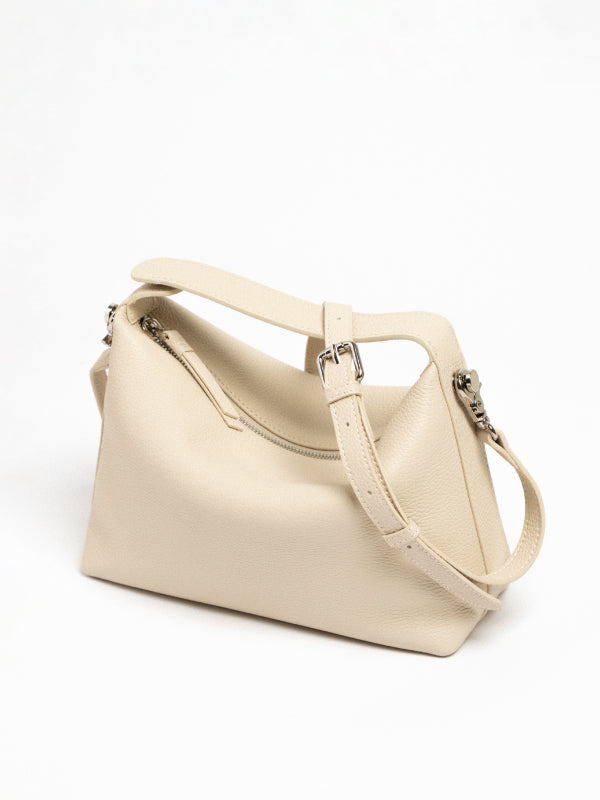 Marion Mini Hobo Bag-Beige
