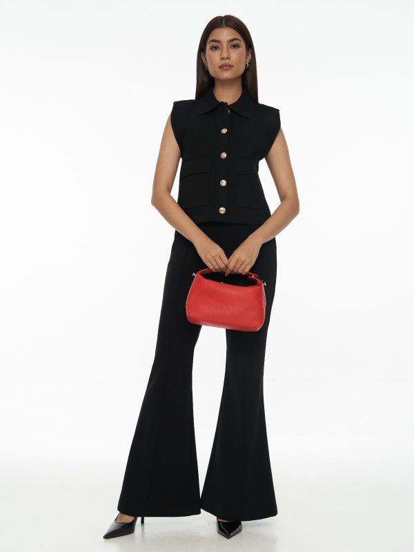 Marion Mini Hobo Bag-Red