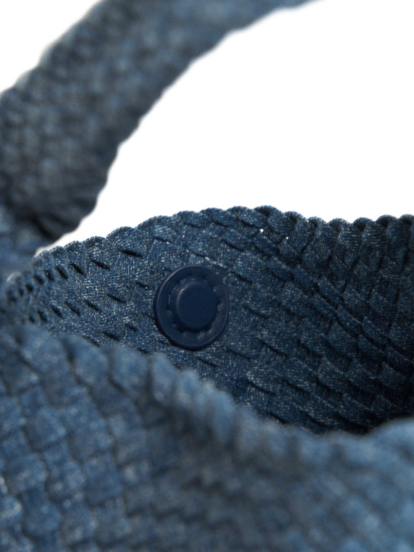 Marlo Woven Bag-Denim Blue