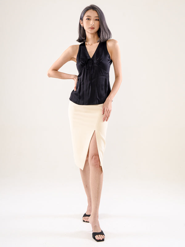 Sleeveless Rayon Top