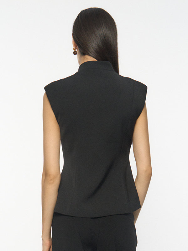 Asymmetrical Wrap Vest