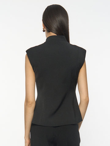Asymmetrical Wrap Vest