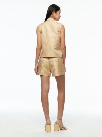 Viscose Jacquard Short