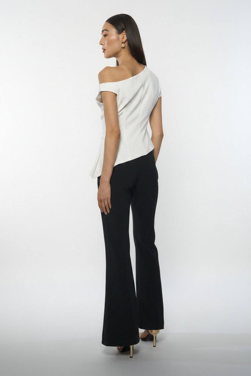 Asymmetrical Drape Top