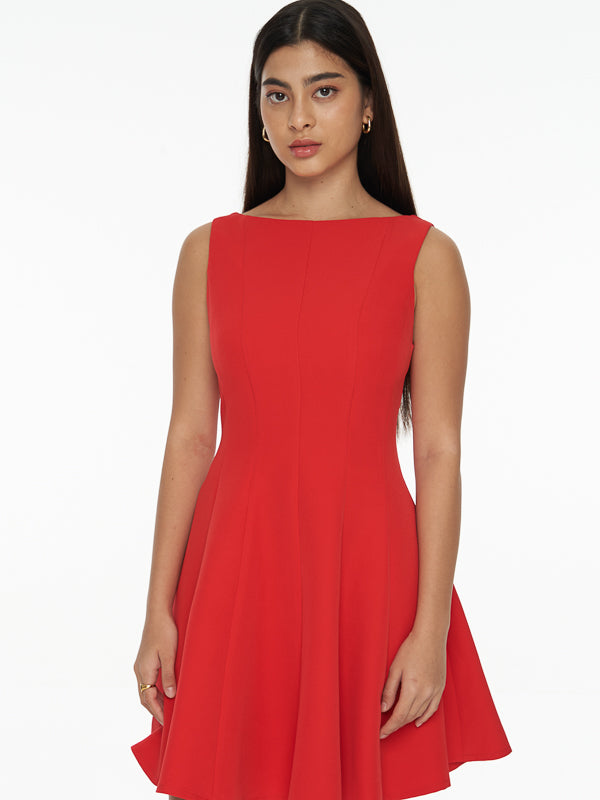 Short Flare Dress