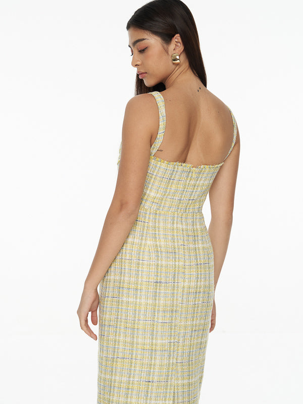 Tweed Fitted Dress