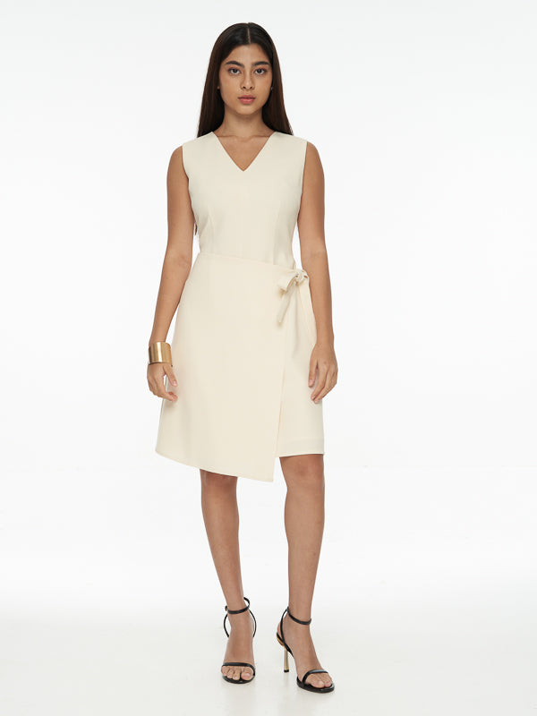 V-Neck Wrap Dress