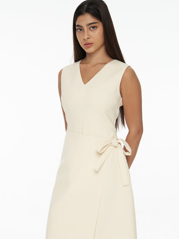 V-Neck Wrap Dress