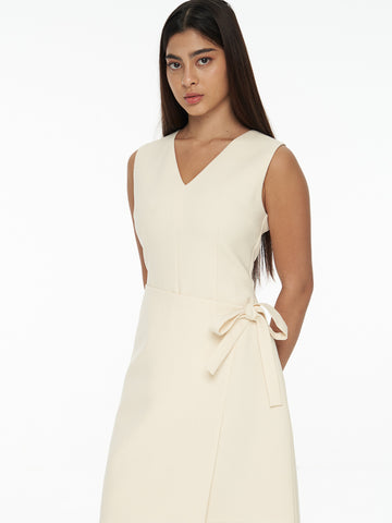 V-Neck Wrap Dress